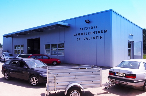 Gewerbebau ASZ St. Valentin - Hentschläger Bau GmbH