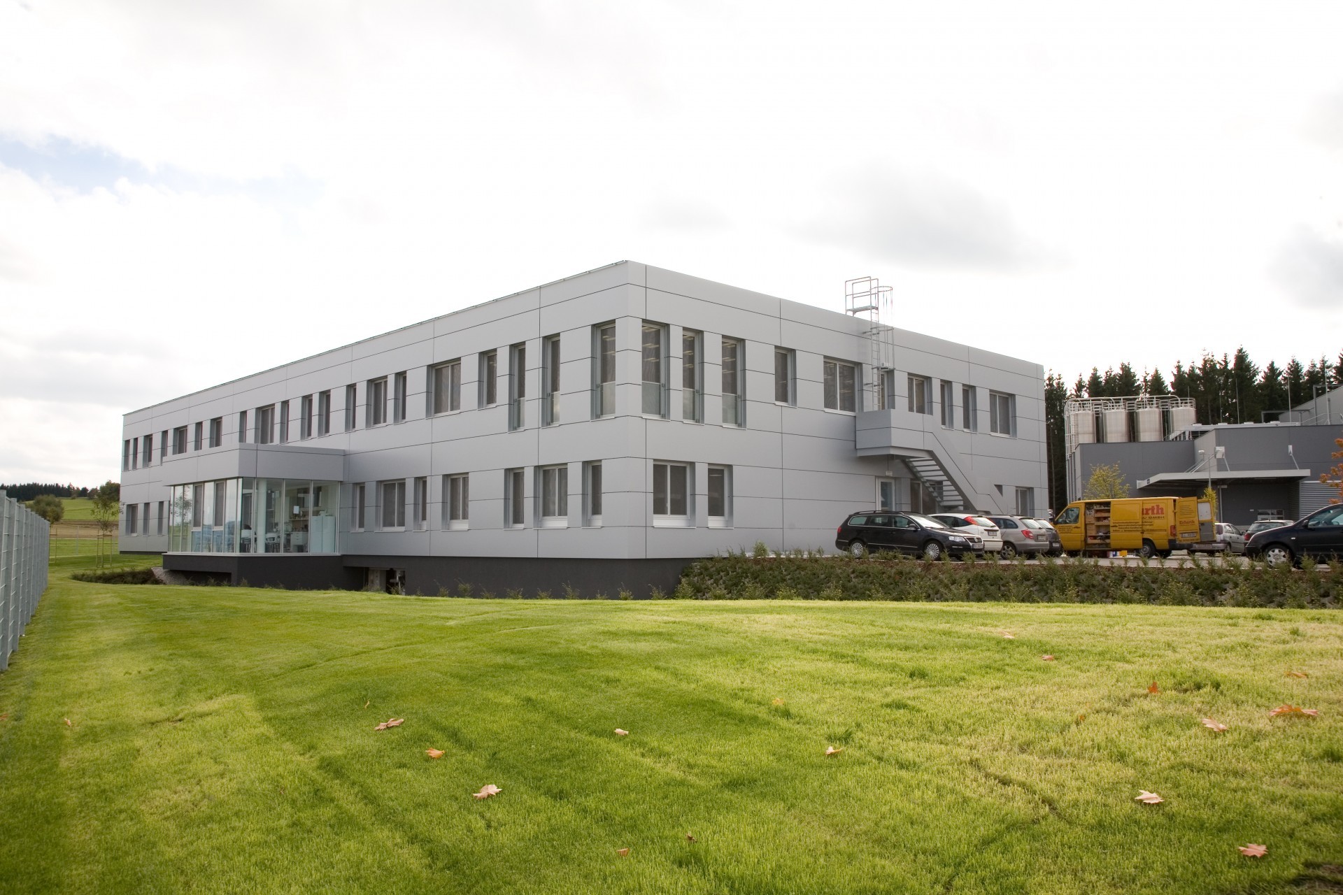 Greiner Bio One Produktion Gewerbebau Hentschläger Bau