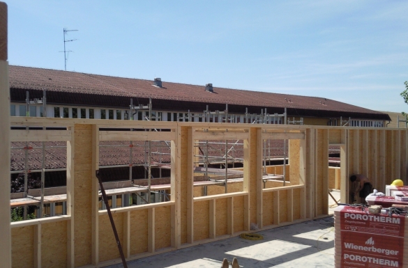 Hentschläger Aufstockung - Hentschläger Zimmerei - Holzbau