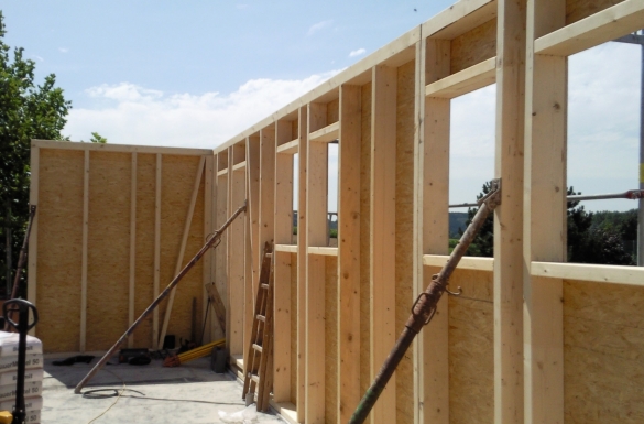 Hentschläger Aufstockung - Hentschläger Zimmerei - Holzbau