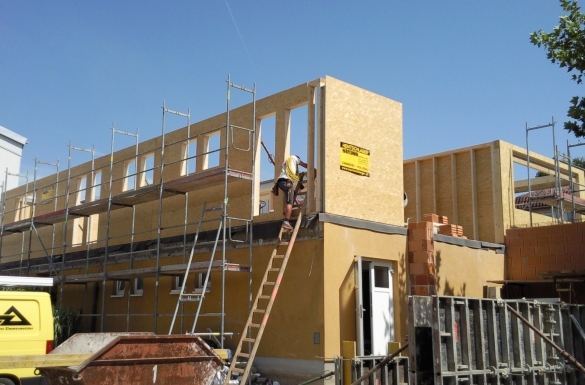 Hentschläger Aufstockung - Hentschläger Zimmerei - Holzbau