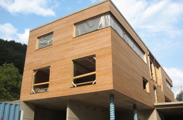 Hentschläger Fassade aus Holz - Hentschläger Zimmerei - Holzbau