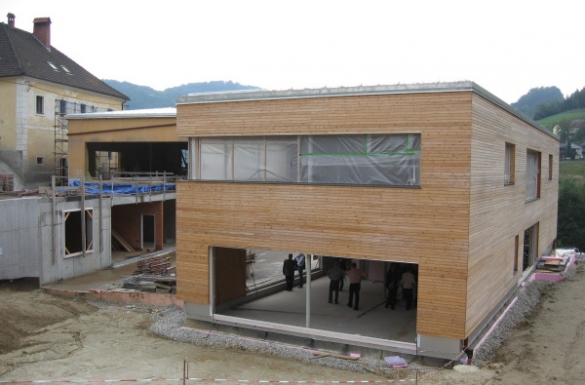Hentschläger Fassade aus Holz - Hentschläger Zimmerei - Holzbau