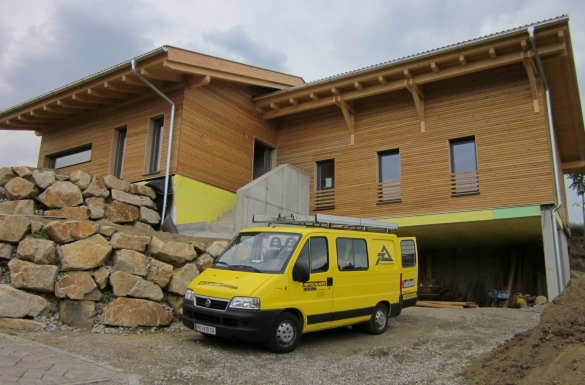 Hentschläger Fassade aus Holz - Hentschläger Zimmerei - Holzbau