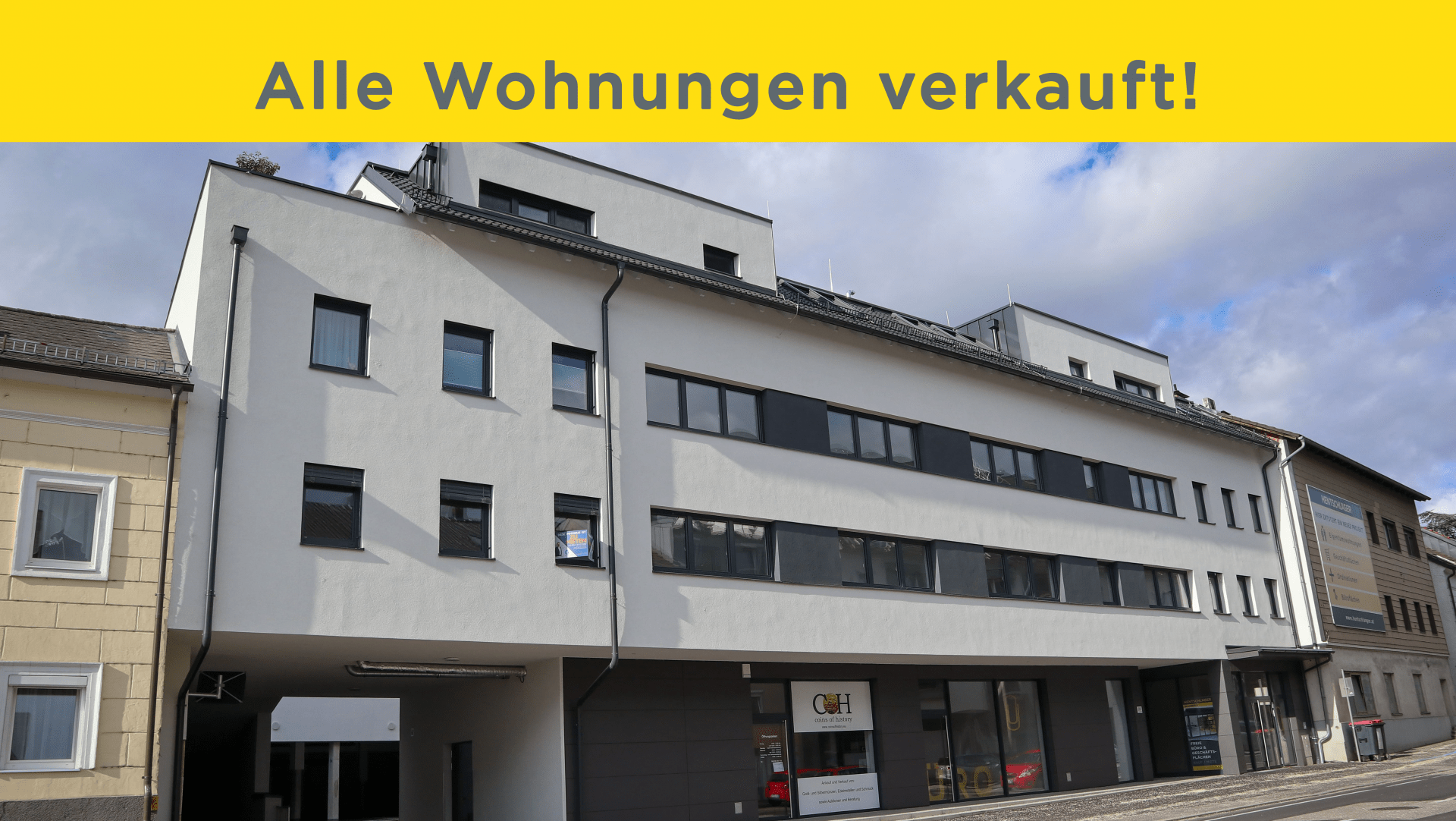 Eigentumswohnungen & Büros in der Leonfeldner Straße - Hentschläger Immobilien GmbH - Toplage - Wohnen und Arbeiten in Linz/Urfahr