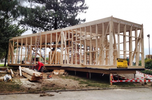 Strandbar Sandburg Linz - Hentschläger Bau GmbH