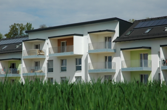 Wohnanlage der Firma Ebersteiner - Hentschläger Bau GmbH - Baufirma in Langenstein 