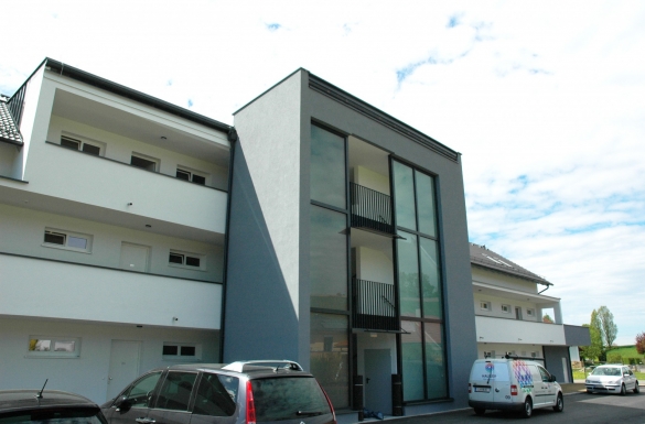 Wohnanlage der Firma Ebersteiner - Hentschläger Bau GmbH - Baufirma in Langenstein 