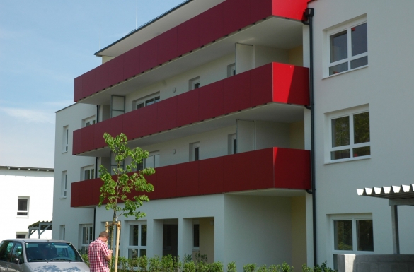 Wohnanlage Hanfpointstraße, Traun - Hentschläger Bau GmbH - Baufirma in Langenstein