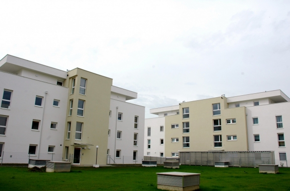 Wohnanlage Landwohnpark Gusenfeld in St. Georgen/G. - Hentschläger Bau GmbH - Baufirma in Langenstein