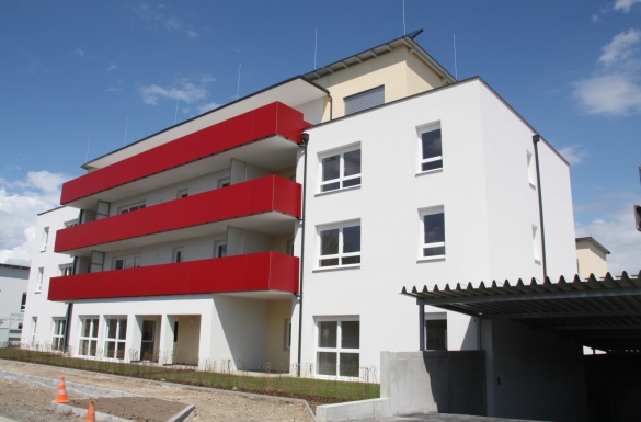 Wohnanlage Hanfpointstraße, Traun - Hentschläger Bau GmbH - Baufirma in Langenstein