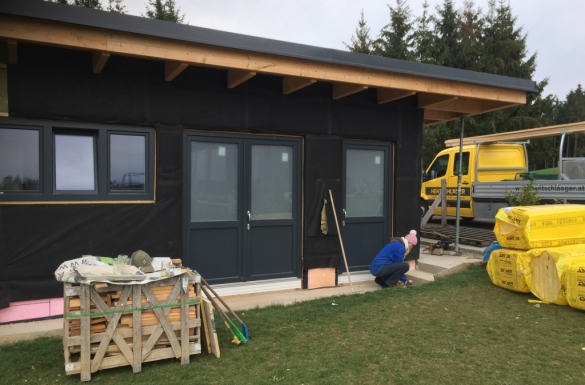 Gartenhaus Münzbach - Holzfassade -  Hentschläger Holzbau