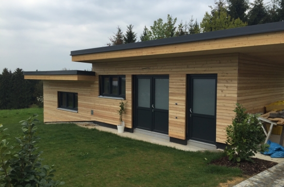 Gartenhaus Münzbach - Holzfassade -  Hentschläger Holzbau