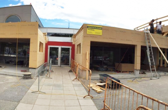 Autohaus Wipplinger - Aufstockung - Hentschläger Bau GmbH - Baufirma in Perg