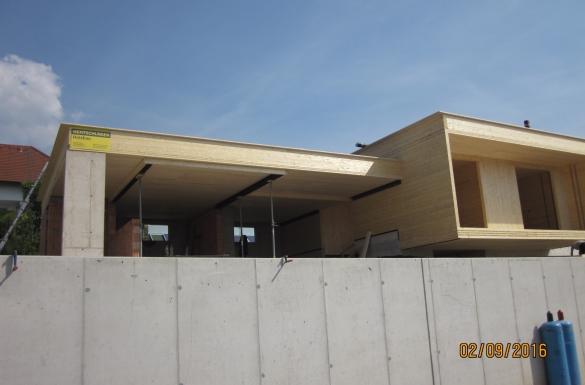 Einfamilienhaus Wartberg - Hentschläger Holzbau - Baufirma in Langenstein