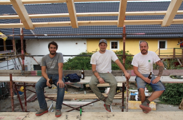 Dachstuhl - Erneuerung - Bauernhof Ried - Hentschläger Holzbau - Zimmerei