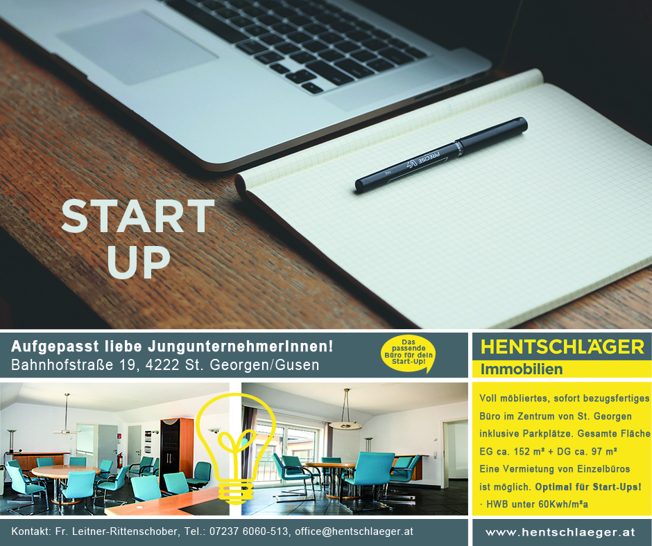 Start-Up, Jungunternehmer, Büroräumlichkeiten, Büroräume, Büro, Büro für Start-Ups