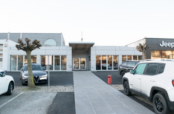 Autohaus Wipplinger - Aufstockung - Hentschläger Bau GmbH - Baufirma in Perg