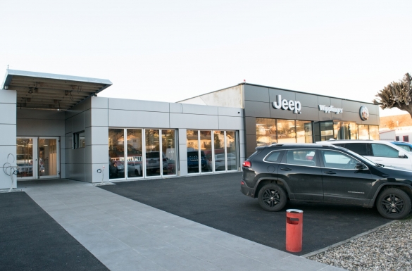 Autohaus Wipplinger - Aufstockung - Hentschläger Bau GmbH - Baufirma in Perg