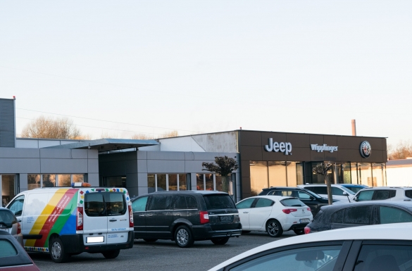 Autohaus Wipplinger - Aufstockung - Hentschläger Bau GmbH - Baufirma in Perg