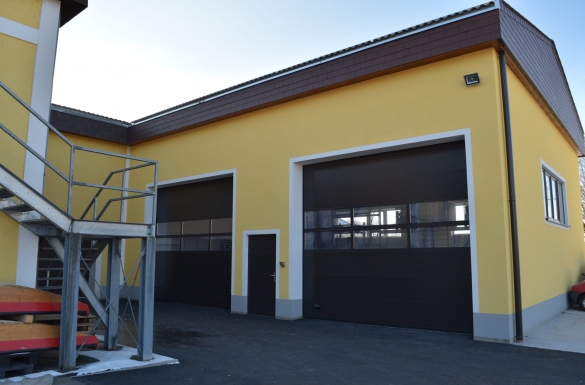 Neubau der Lagerhalle - Freiwillige Feuerwehr Langenstein- Hentschläger Hochbau - Kommunalbau