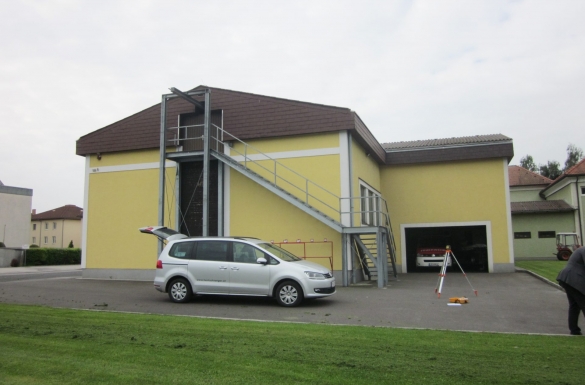 Neubau der Lagerhalle - Freiwillige Feuerwehr Langenstein- Hentschläger Hochbau - Kommunalbau