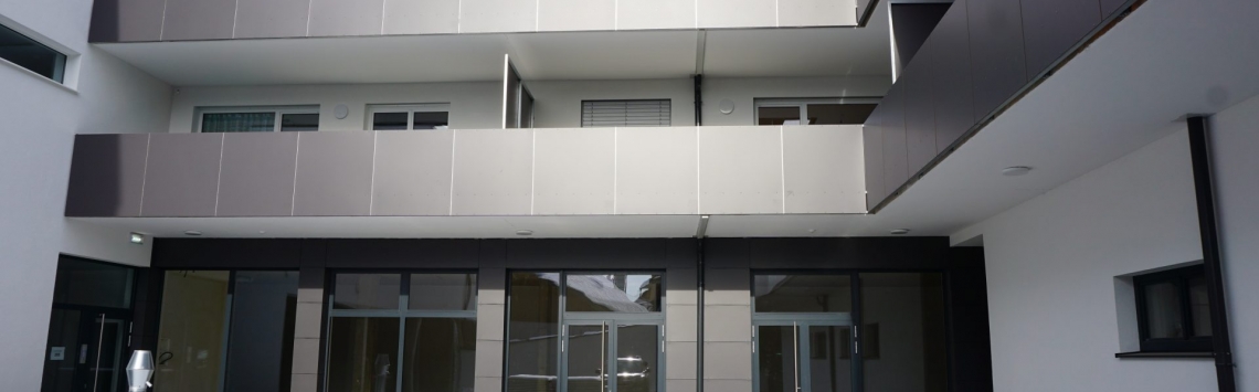 Innenhof Gewerbeimmobilien in Linz/Urfahr - Hentschläger Immobilien - Büro, Geschäft