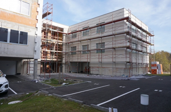 Büro- und Garagenpark in Ottensheim - errichtet durch Hentschläger Bau GmbH