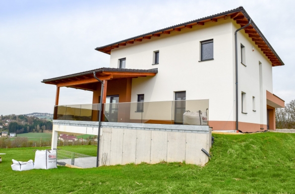 Einfamilienhaus in St. Georgen/Gusen - Hentschläger Privatbau - Baufirma in Perg - Wir bauen Ihr Haus!