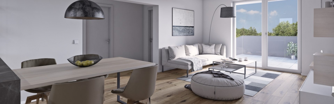 Eigentumswohnungen in Langenstein - Hentschläger Immobilien - Geförderte Eigentumswohnungen - Baufirma in Langenstein