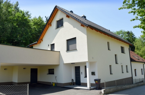 Einfamilienhaus in Langenstein - Privathaus - Hentschläger Bau GmbH - Baufirma in Langenstein - Wir bauen Ihr Haus!