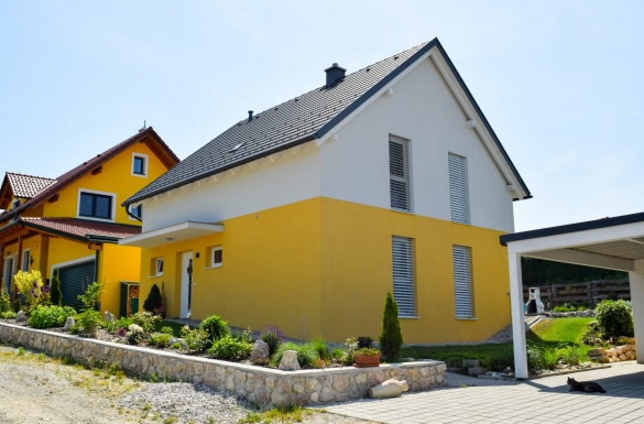 Einfamilienhaus in Katsdorf - Privathaus - Hentschläger Bau GmbH - Baufirma in Langenstein - Wir bauen Ihr Haus!