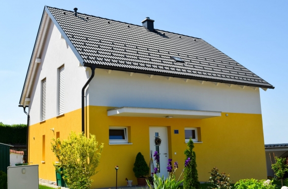 Einfamilienhaus in Katsdorf - Privathaus - Hentschläger Bau GmbH - Baufirma in Langenstein - Wir bauen Ihr Haus!