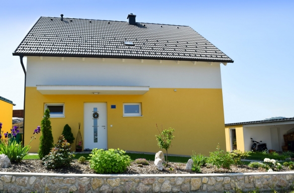 Einfamilienhaus in Katsdorf - Privathaus - Hentschläger Bau GmbH - Baufirma in Langenstein - Wir bauen Ihr Haus!