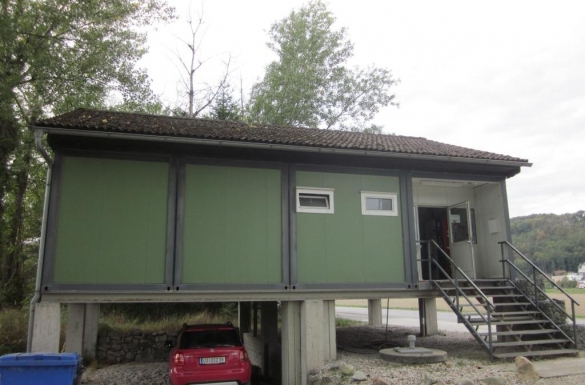 Gewerbebau Kieswerke Treul - Hentschläger Bau GmbH - Baufirma in Langenstein