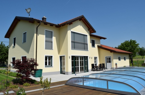 Einfamilienhaus in St. Georgen/Gusen - Privathaus - Hentschläger Bau GmbH - Baufirma in Langenstein - Wir bauen Ihr Haus!