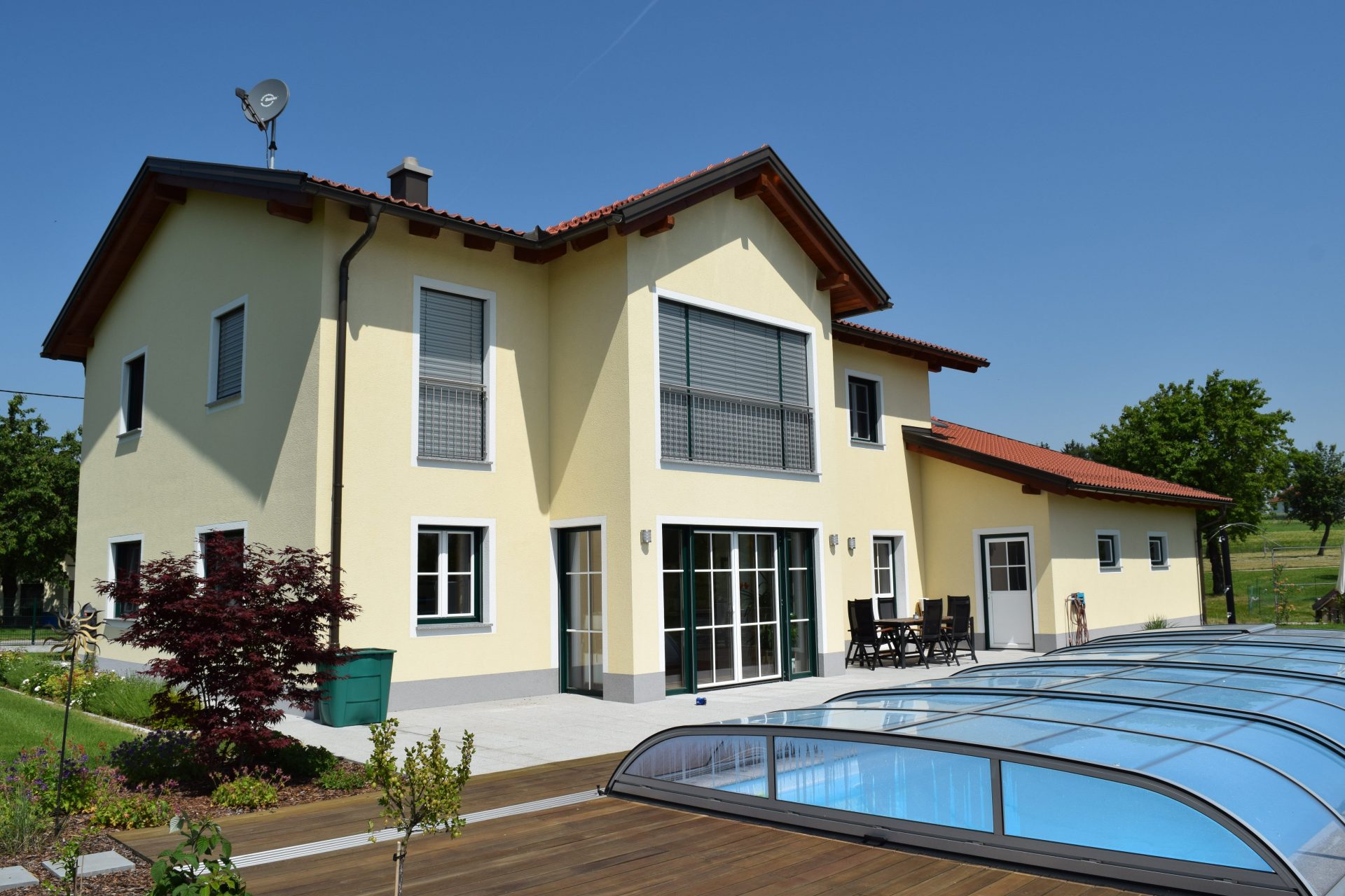 Bau von einem Einfamilienhaus in St. Georgen/Gusen - Privathaus - Hentschläger Bau GmbH - Wir bauen Ihr Haus!