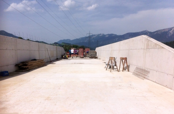 Fahrsiloanlage - Hentschläger Bau GmbH - Landwirtschaftliche Bauten - Baufirma in Perg