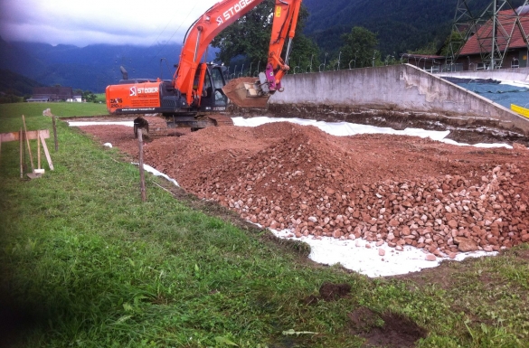 Fahrsiloanlage - Hentschläger Bau GmbH - Landwirtschaftliche Bauten - Baufirma in Perg