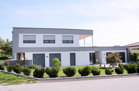 St. Georgen an der Gusen Privathaus - Hentschläger Privatbau - Baufirma in Langenstein - Wir bauen Ihr Haus!
