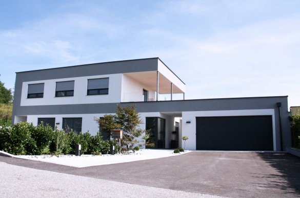 St. Georgen an der Gusen Privathaus - Hentschläger Privatbau - Baufirma in Langenstein - Wir bauen Ihr Haus!