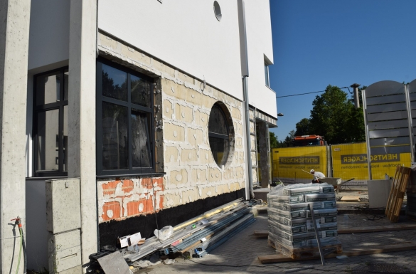 Sparkasse St. Georgen/Gusen - Hentschläger Bau GmbH - Baufirma in Perg - Kommunalbau