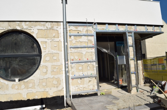 Sparkasse St. Georgen/Gusen - Hentschläger Bau GmbH - Baufirma in Perg - Kommunalbau