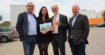 Übergabe Zeinersdorf - Hentschläger Bau GmbH