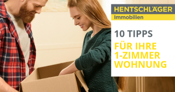10 Tipps für ihre 1-Zimmer Wohnung