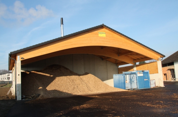 Biowärme Luftenberg - Hentschläger Bau GmbH - Baufirma in Langenstein