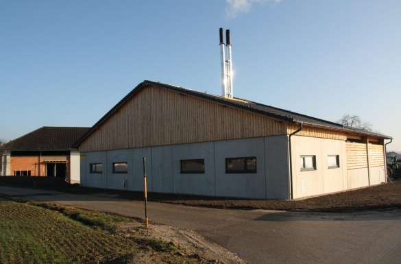 Biowärme Luftenberg - Hentschläger Bau GmbH - Baufirma in Langenstein