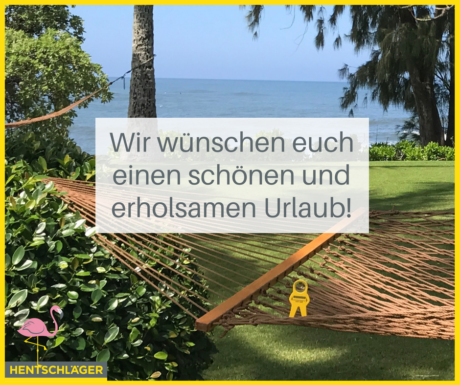 Wünsche urlaub eine schöne ich dir Die 50