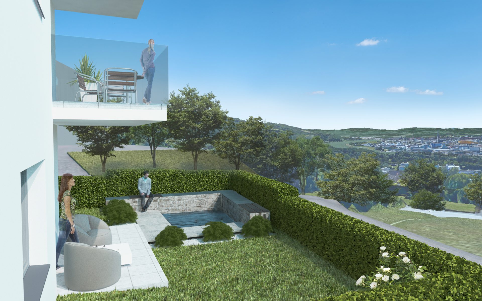 Eigentumswohnungen in Linz, St. Magdalena - Hentschläger Immobilien - Baufirma in Langenstein - Neubau von Eigentumswohnungen