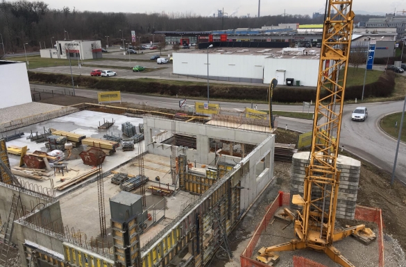 Bürogebäude in Steyregg - Firma Kubo - Hentschläger Bau GmbH - Baufirma in Langenstein